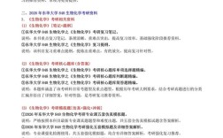 东华大学生物考研真题