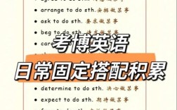 考博英语词组搭配怎么背才高效？