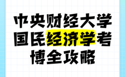 中央财经会计学考博如何高效备考？