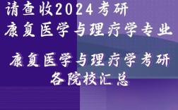 2025年康复治疗学考研