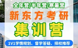 暑期考研集训营有哪些？