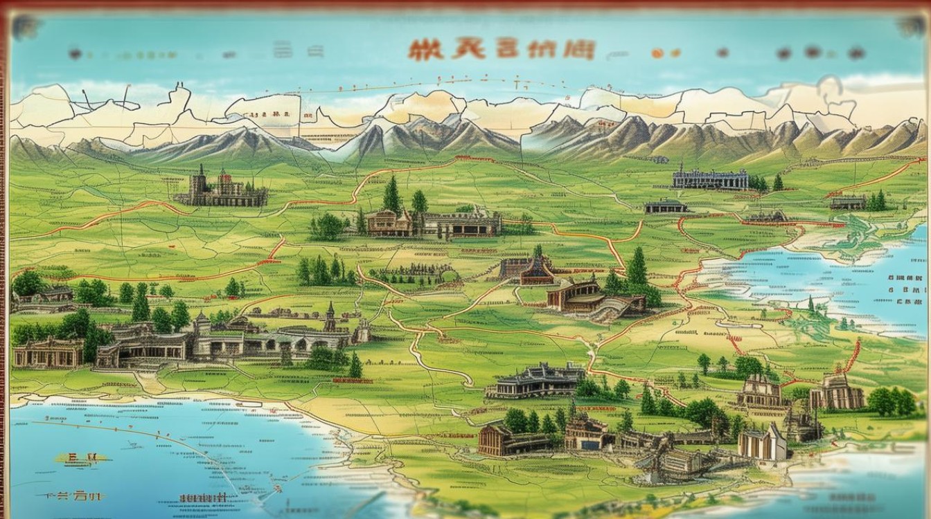 陕西渭南地图及周边有哪些必游景点？-图2
