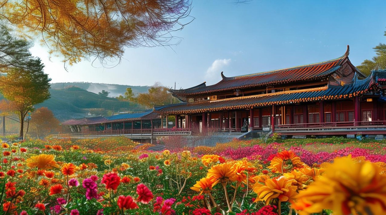 渭南花都有哪些四季花海与人文胜景？-图3