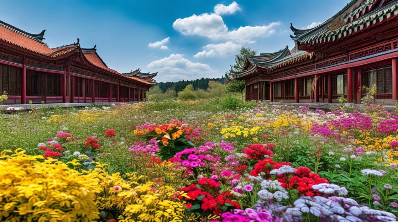 渭南花都有哪些四季花海与人文胜景？-图4
