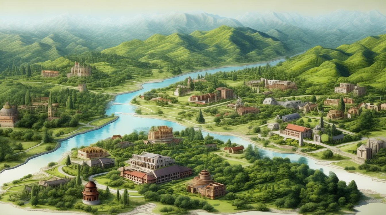 渭南城区地形特点及周边有哪些必游景点？-图1