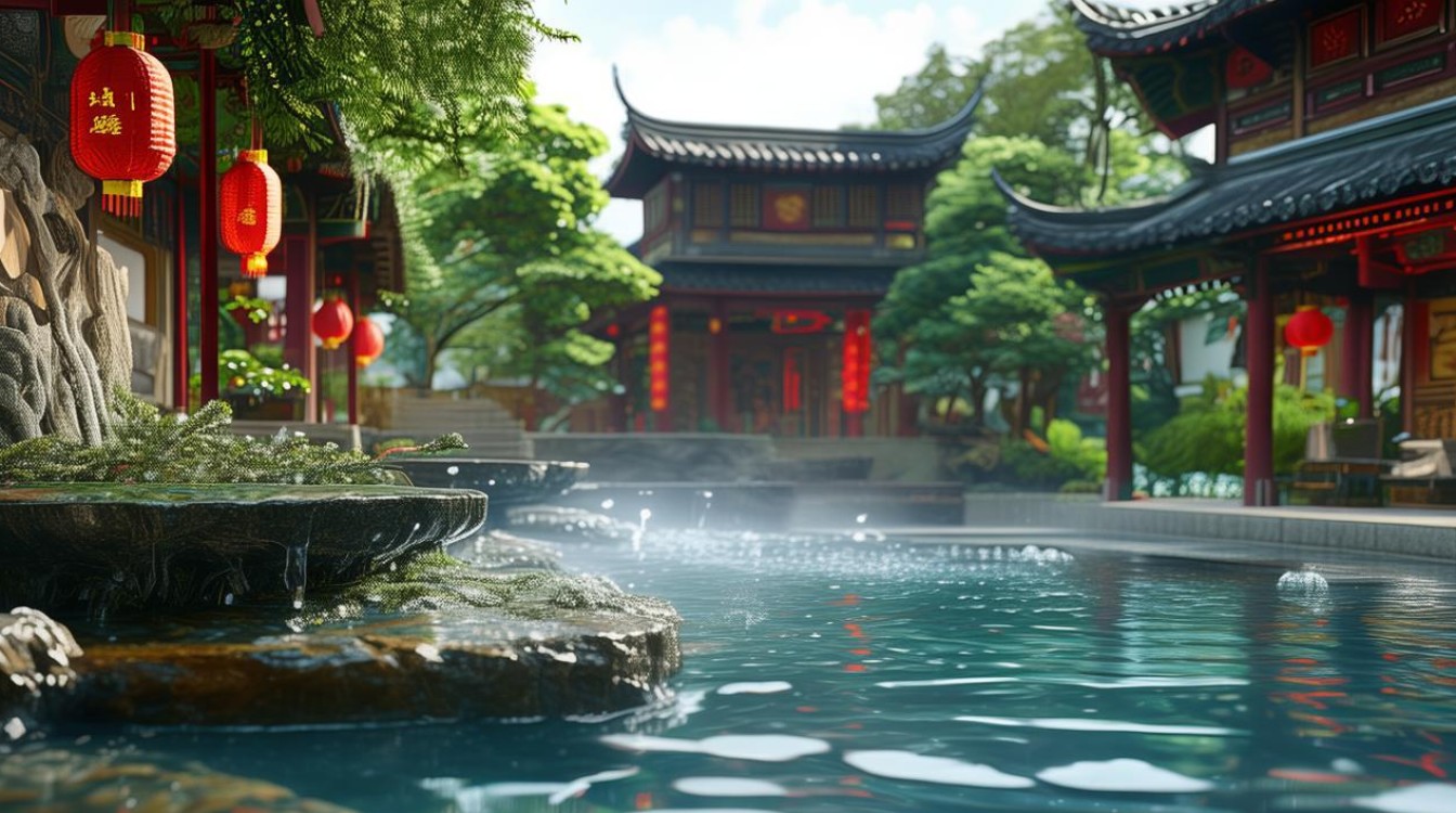 渭南圣汤汤苑温泉养生有哪些特色？周边旅游怎么玩？-图3