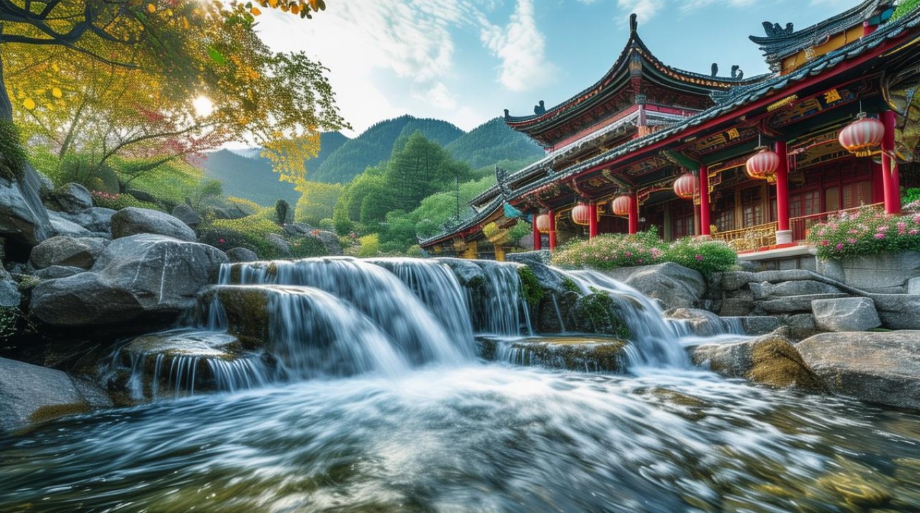 渭南出沁山泉，渭南沁园山庄-图1