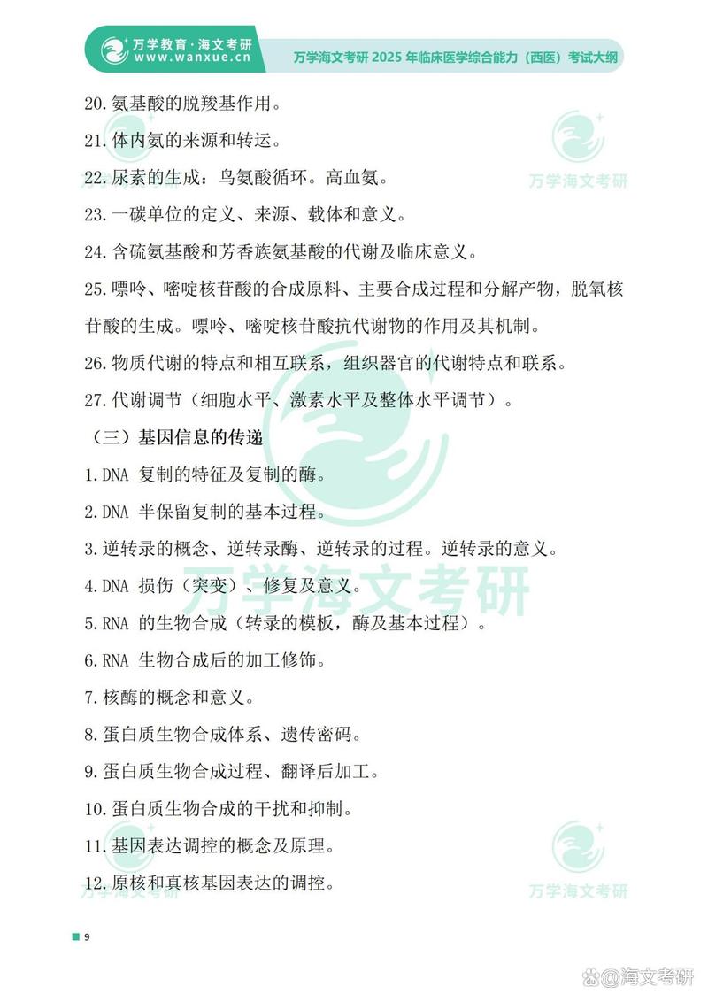 2025临床医学考研大纲有哪些变化？-图3