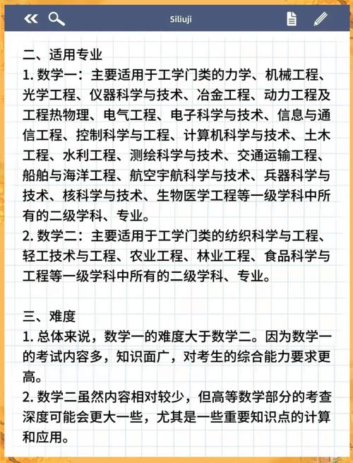 数一数二有何区别？考研数学该选哪个？-图1