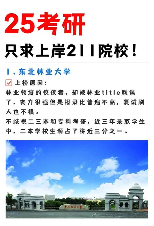 三本考研哪些211相对容易上岸？-图1