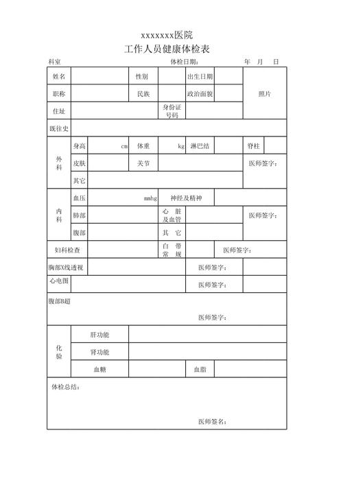 合肥工业大学考博体检表有哪些要求？-图3