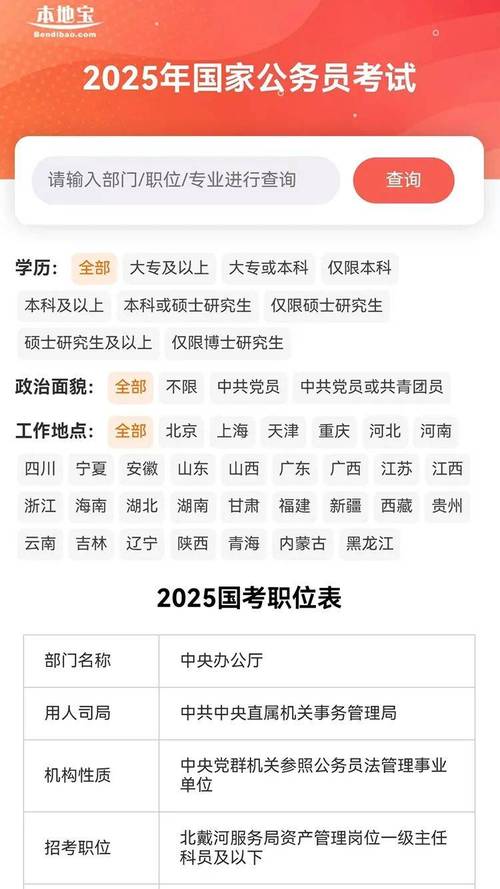 2025北京国考职位表何时发布？-图2
