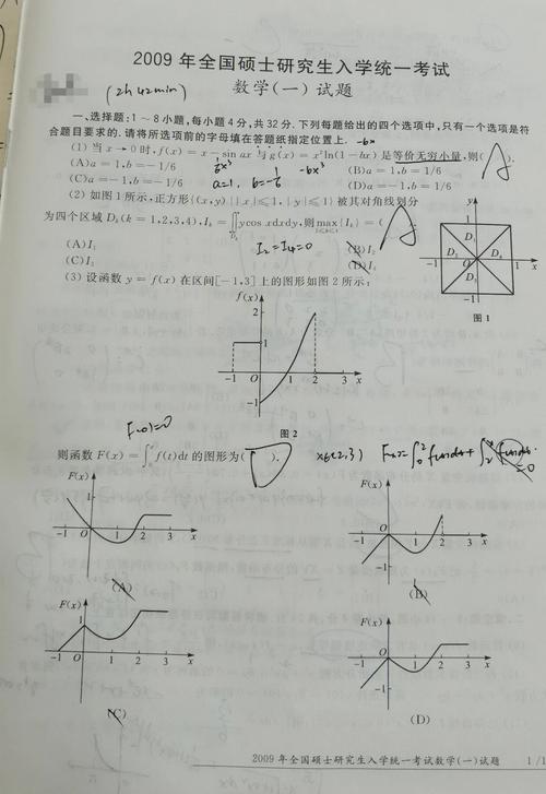 2008考研数学一真题难度如何？-图2