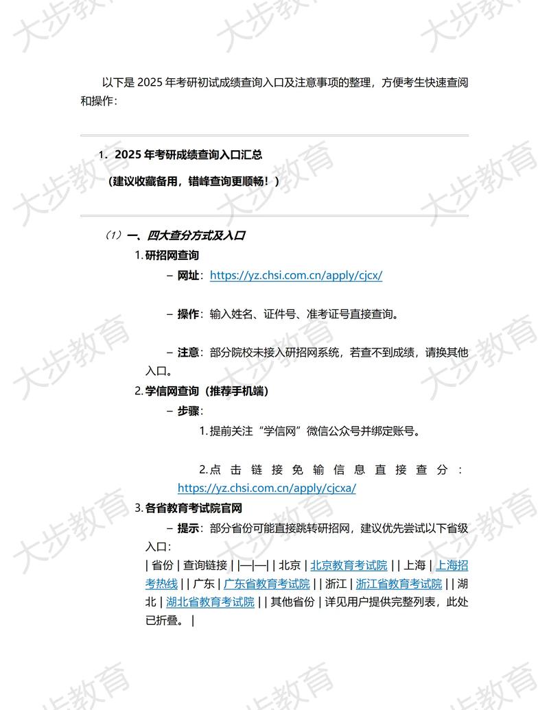 2025考研成绩查询入口-图1
