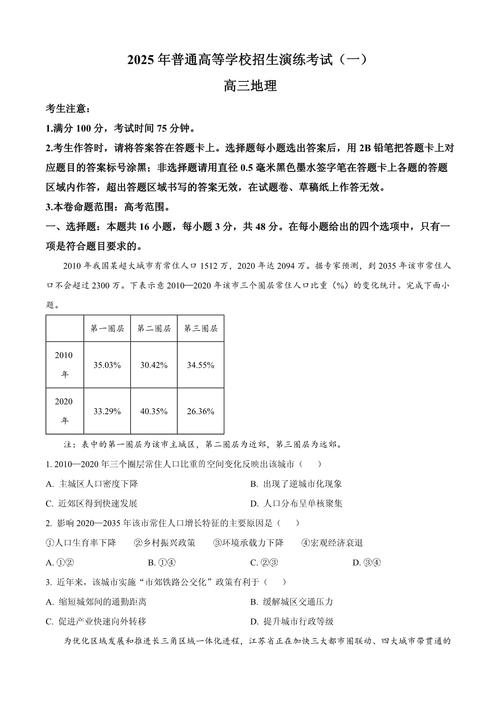 2025国考地市级真题-图2