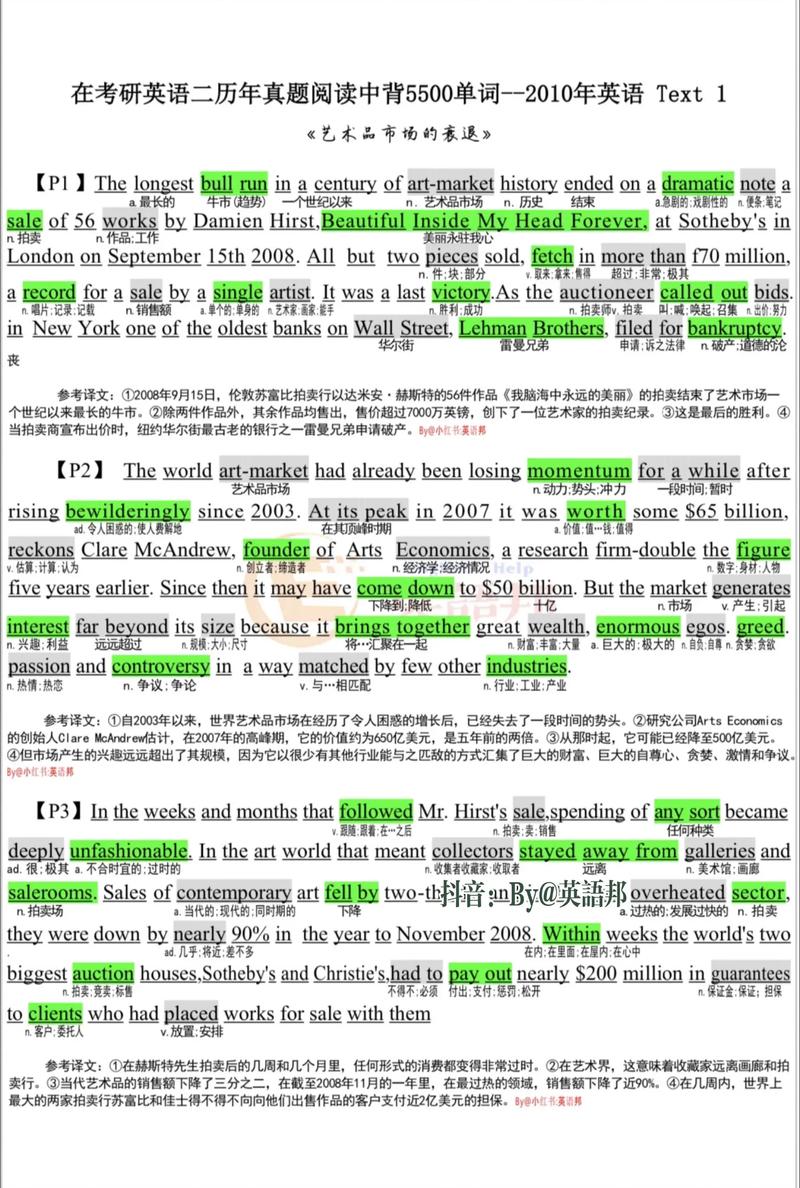 2001考研英语阅读真题难点解析？-图2