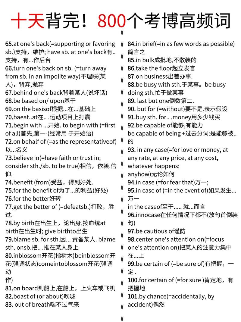 考博英语词汇选择题有何高效技巧?-图1 考博英语词汇选择题有何高效技巧?-图1