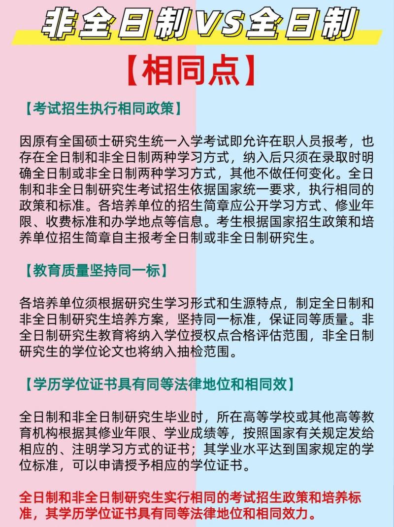在职考研和全日制的区别-图2 在职考研和全日制的区别-图2