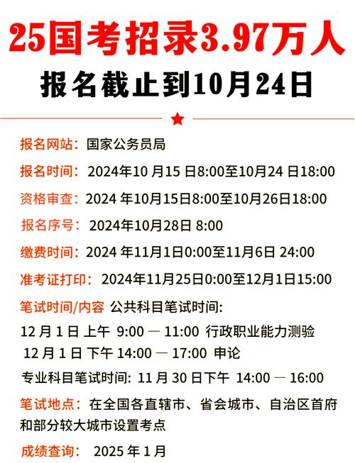 2025国考报考何时开始？条件有何变化？-图3