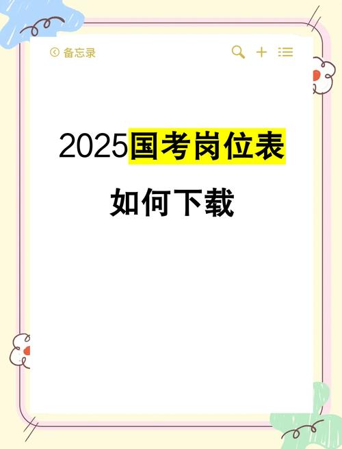 国考招录岗位2025-图2