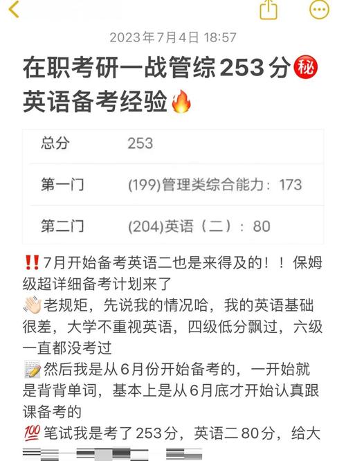 一个月备考考研英语二，能逆袭吗？-图3