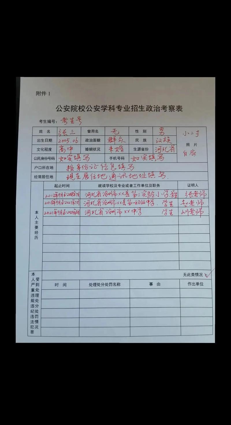 考博政审表能后补吗？-图3