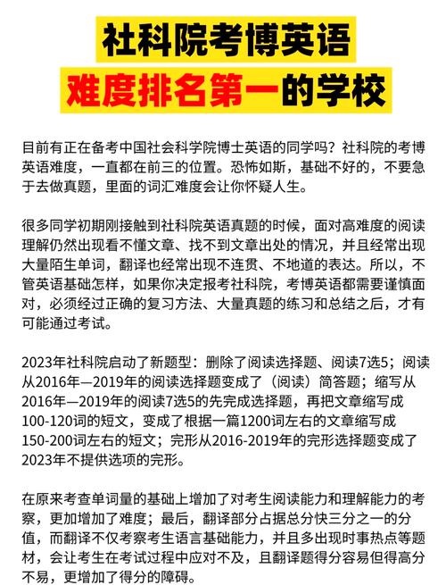 社科院2011考博英语难度如何?-图1 社科院2011考博英语难度如何?-图1