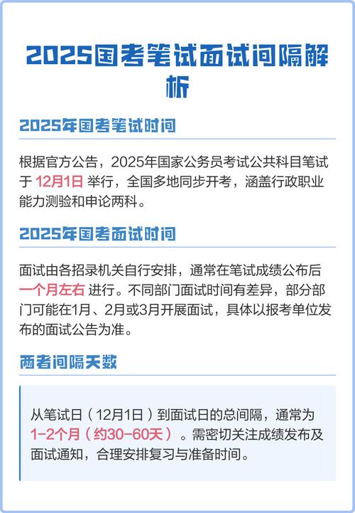 2025国考面试具体时间是几号？-图2