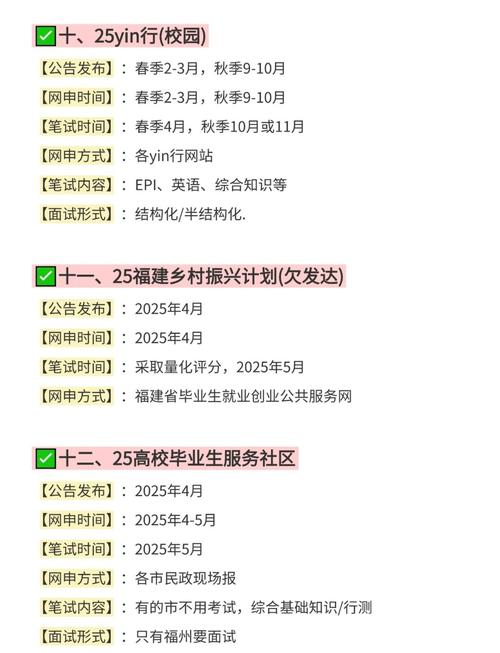 2025国考福建公告啥时候出？-图3